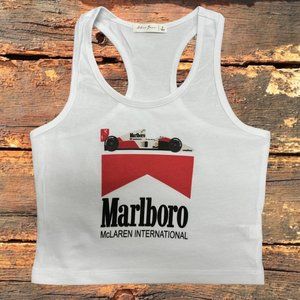 Mclaren Cropped Tank Top